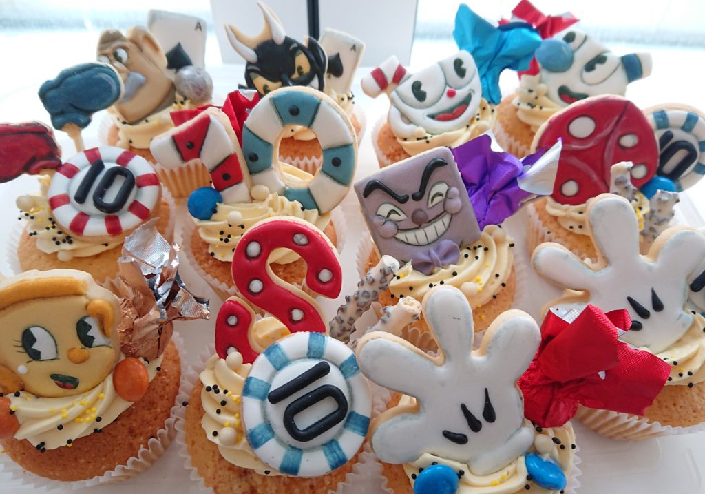 生日cupcake cuphead