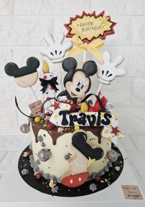 生日蛋糕米奇老鼠蛋糕訂製mickey mouse birthday cake