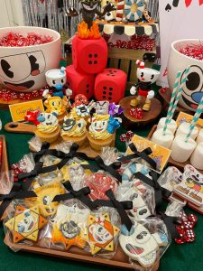 cuphead生日派對訂製生日蛋糕生日cupcake生日糖霜曲奇 icingcookie 睇得又食得好味手工驚喜勁靚推介少甜