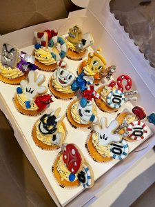 cuphead生日派對訂製生日蛋糕生日cupcake生日糖霜曲奇 icingcookie 睇得又食得好味手工驚喜勁靚推介少甜